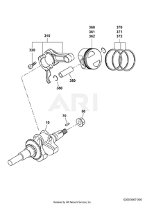 Part Location Diagram of 279-20701-51 Subaru Crankshaft Cp   Metric Taper
