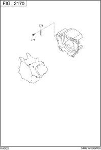 Engine Diagram and Parts List for RAS32016511 RG3200iSE Subaru Generator