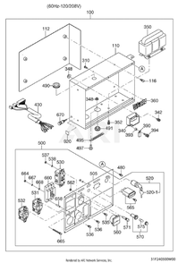 Part Location Diagram of KU3-11062-51 Subaru Ecu O/S And Rc Complete