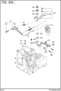 Part Location Diagram of 003-11060-00 Subaru Washer