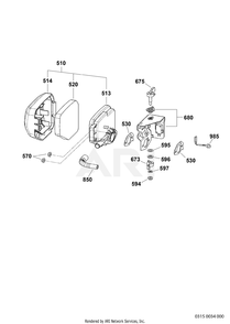 Part Location Diagram of 17101Z02061000 Subaru Air Cleaner Cover
