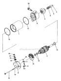 Starting_Motor Diagram and Parts List for RGV4100  Subaru Generator