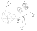 Electric Group Diagram and Parts List for SP170  Subaru Engine