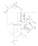 Governor Group Diagram and Parts List for SP170  Subaru Engine