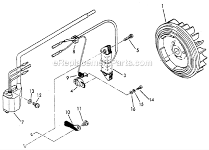 Magneto_-_Solid_State_State_Ignition_System Diagram and Parts List for WI-390  Subaru Engine