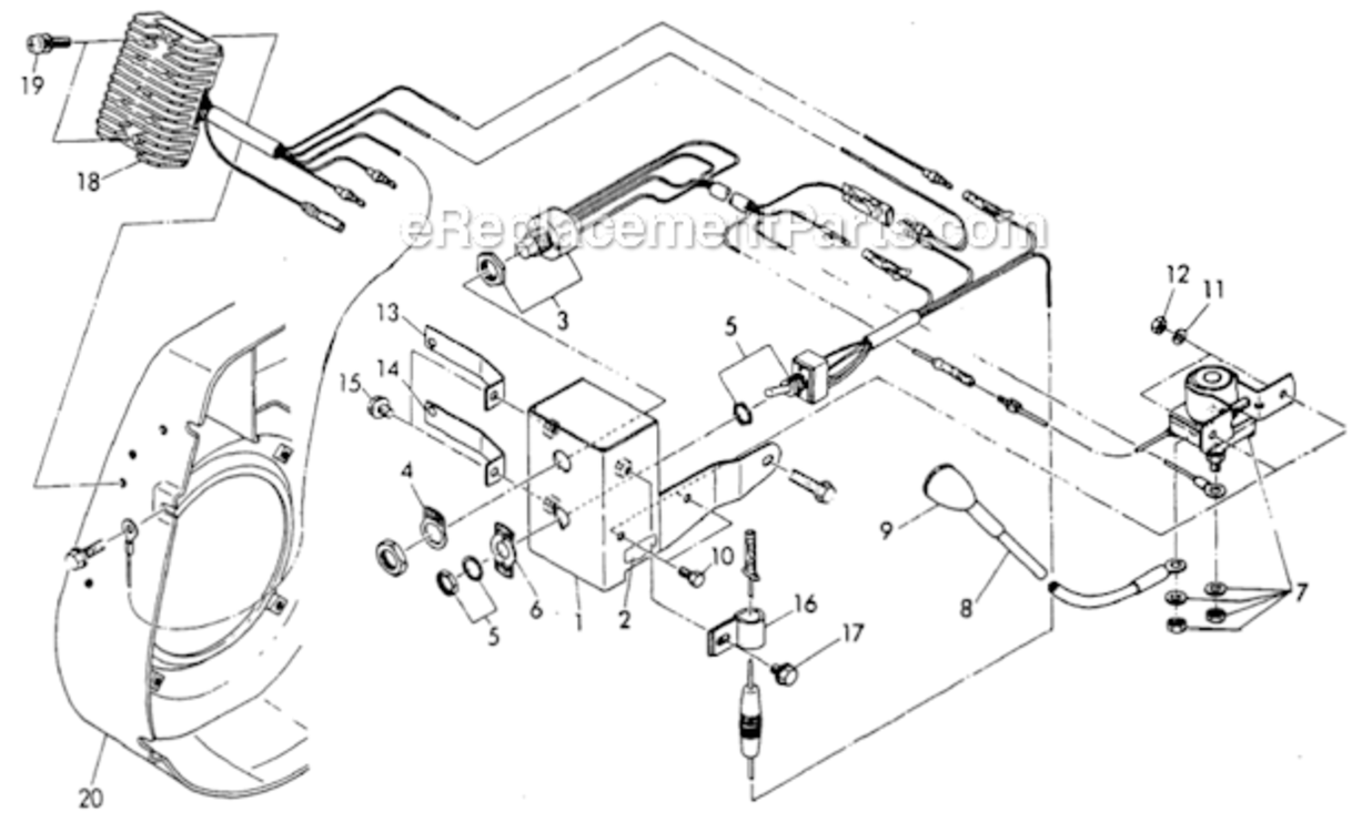 Page L Diagram and Parts List for WI-390  Subaru Engine