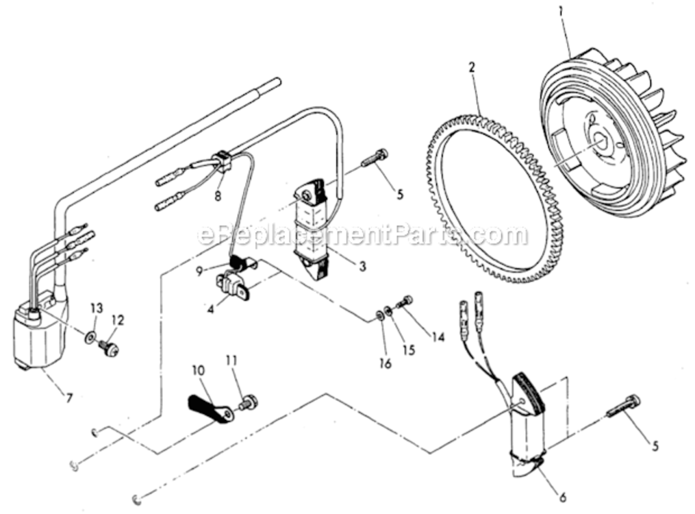Page M Diagram and Parts List for WI-390  Subaru Engine