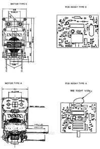 Page B Diagram and Parts List for 2369  Sunbeam Mixer