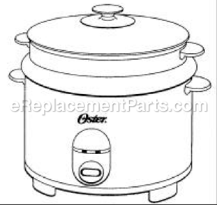 Page A Diagram and Parts List for 4718  Sunbeam Rice Cooker Steamer