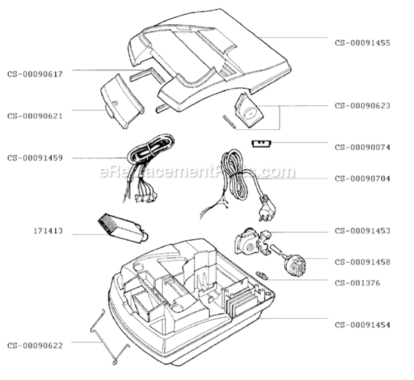Page A Diagram and Parts List for 183527  T-Fal Iron