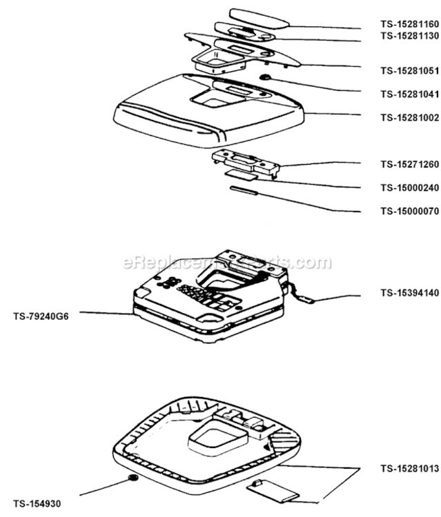 Page A Diagram and Parts List for 7924262  T-Fal Miscellaneous