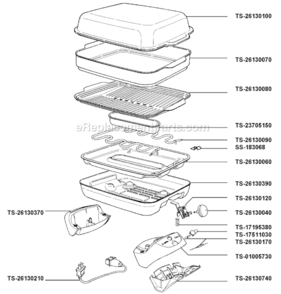 Part Location Diagram of SS-183068 T-Fal Bracket/Element