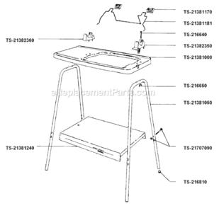 Part Location Diagram of TS-216650 T-Fal Nut