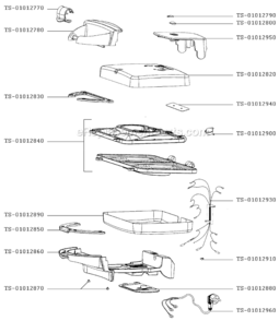 Part Location Diagram of TS-01012960 T-Fal Cord