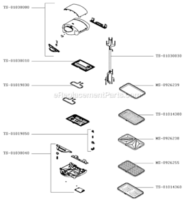 Page A Diagram and Parts List for SW602063/1P  T-Fal Grill