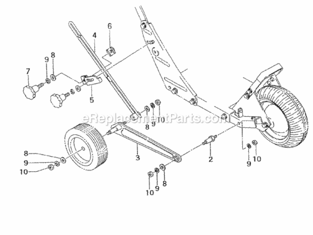 Page A Diagram and Parts List for 748012  Tanaka Edger