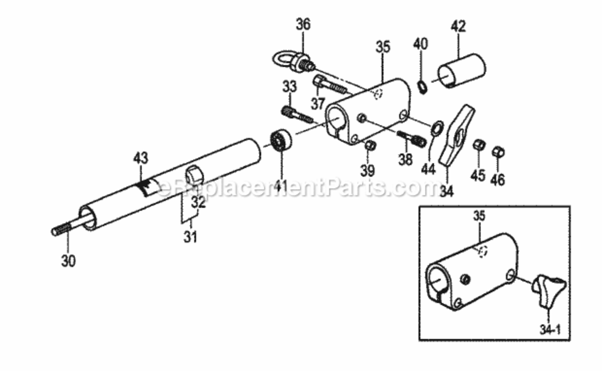 Page A Diagram and Parts List for 748512  Tanaka Trimmer