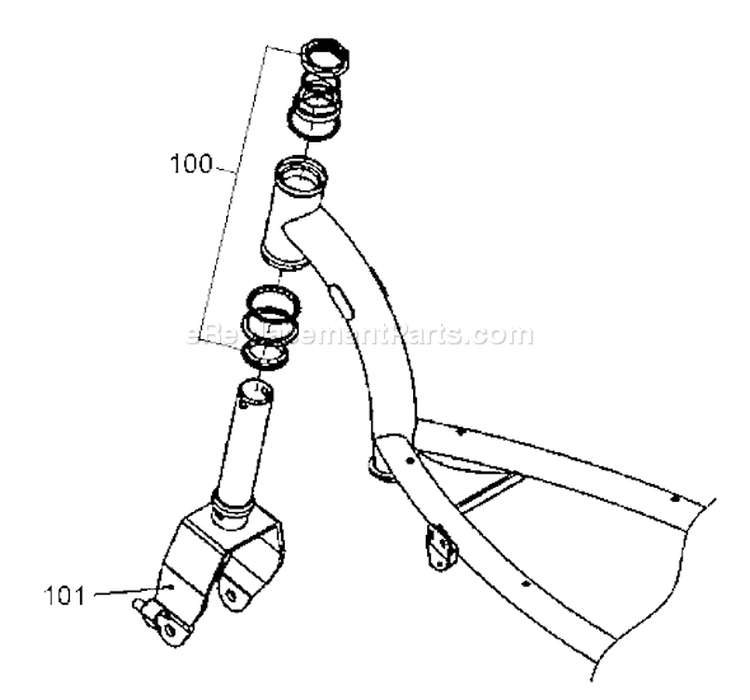 Page S Diagram and Parts List for MOBY X 24cc Tanaka Engine