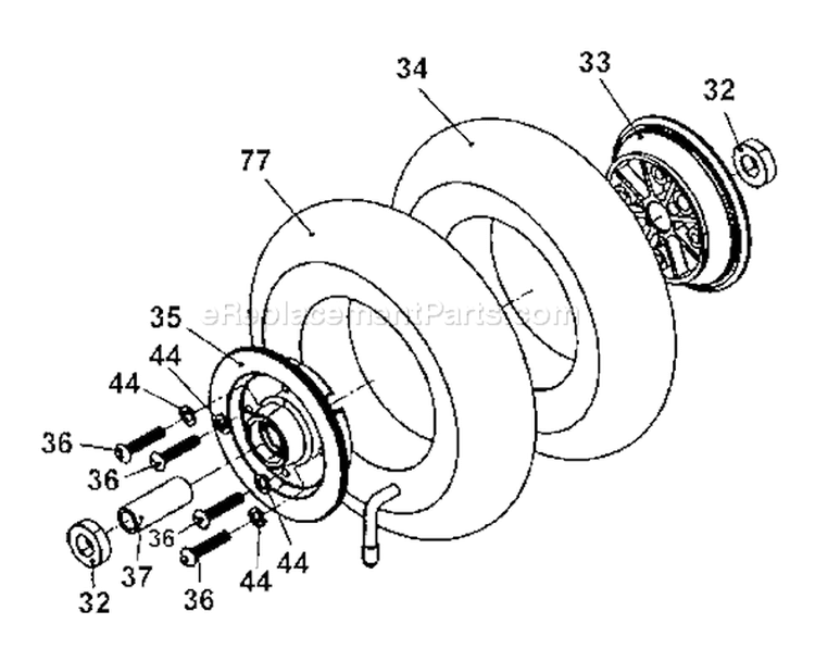 Page I Diagram and Parts List for MOBY X 24cc Tanaka Engine