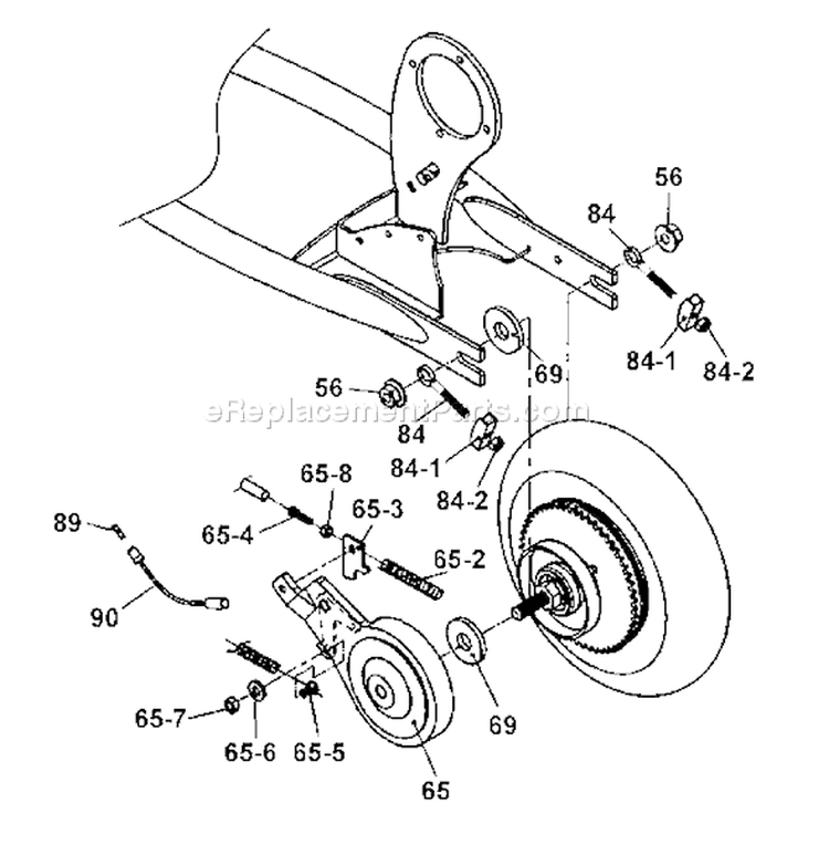 Page P Diagram and Parts List for MOBY X 25cc Tanaka 