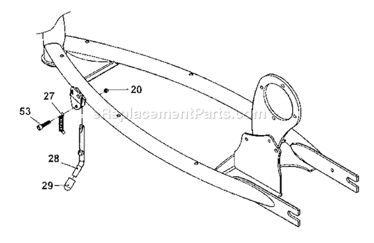 Page O Diagram and Parts List for MOBY X 26cc Tanaka 