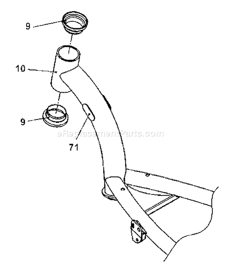 Page H Diagram and Parts List for MOBY X 26cc Tanaka 