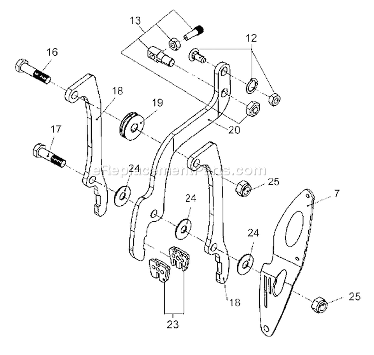 Page K Diagram and Parts List for PB-SE833  Tanaka 