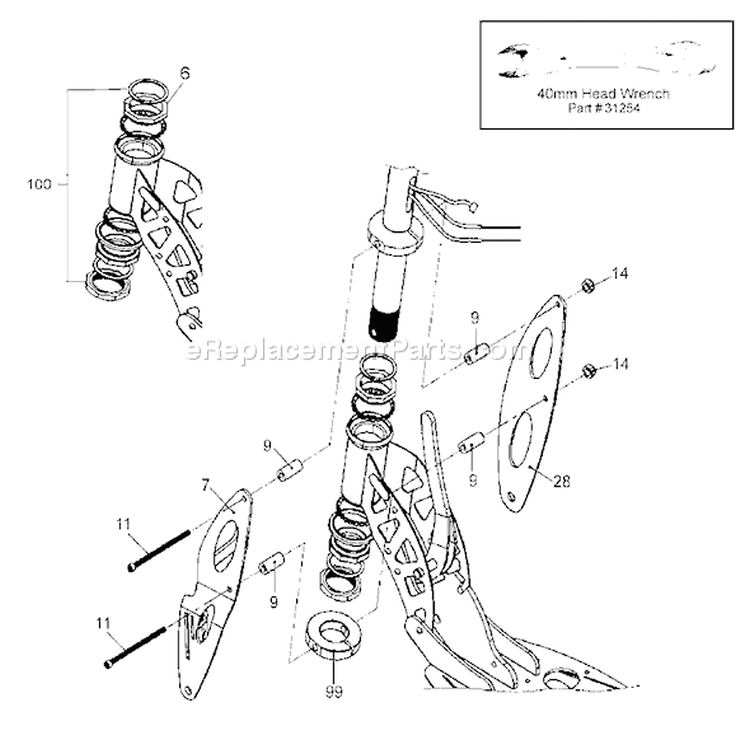 Page L Diagram and Parts List for PB-SE833  Tanaka 