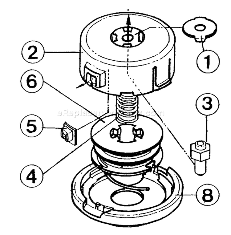Page A Diagram and Parts List for TBC-2251  Tanaka Trimmer