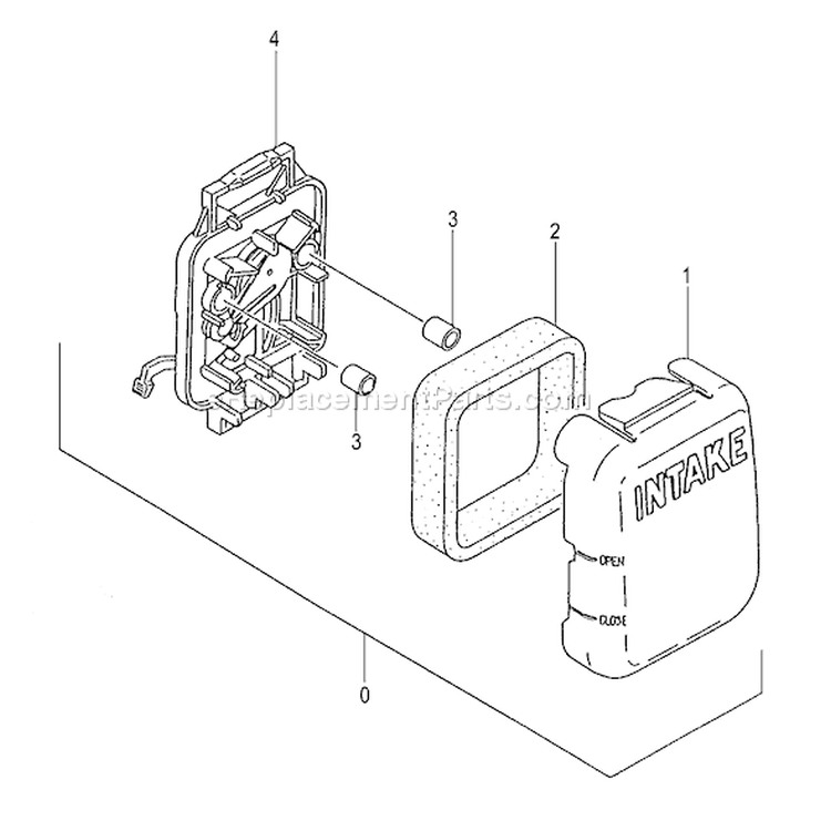 Page A Diagram and Parts List for TBC-225CS  Tanaka Trimmer