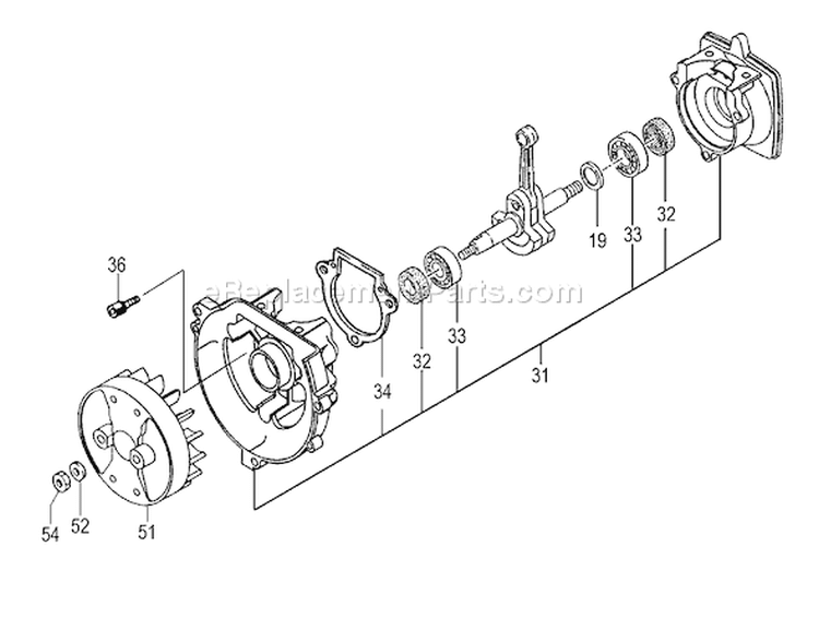 Page C Diagram and Parts List for TBC-225CS  Tanaka Trimmer
