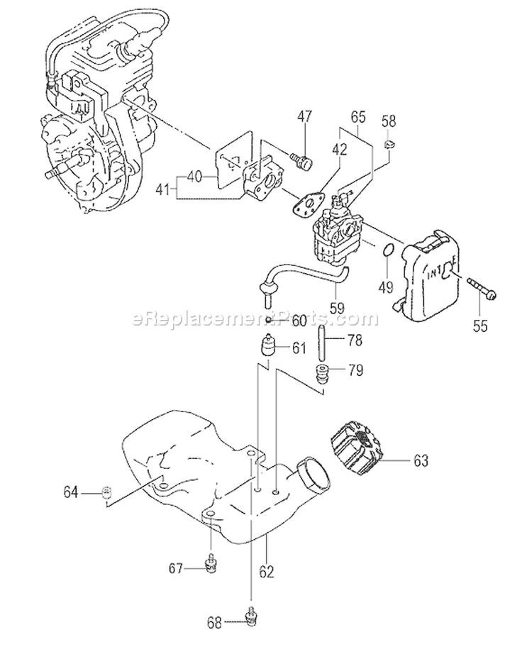 Page I Diagram and Parts List for TBC-225C  Tanaka Trimmer