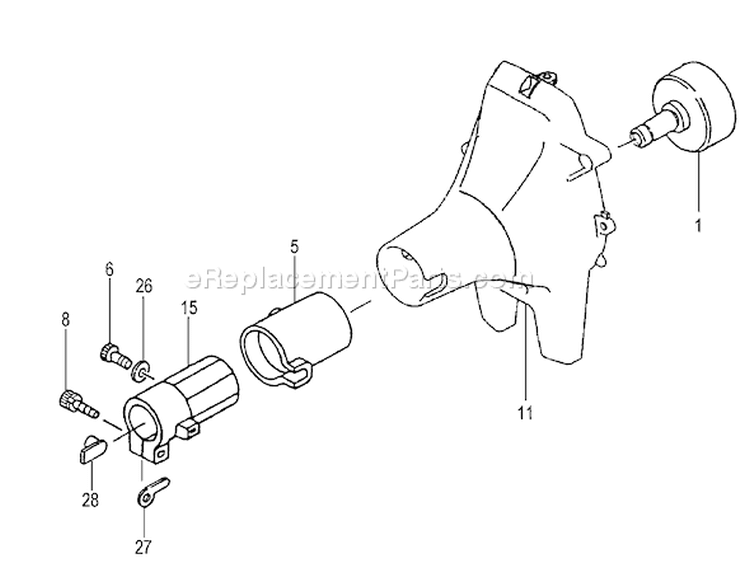 Page K Diagram and Parts List for TBC-230B  Tanaka Trimmer