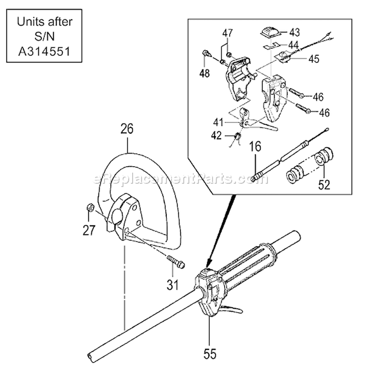 Page Q Diagram and Parts List for TBC-230B  Tanaka Trimmer