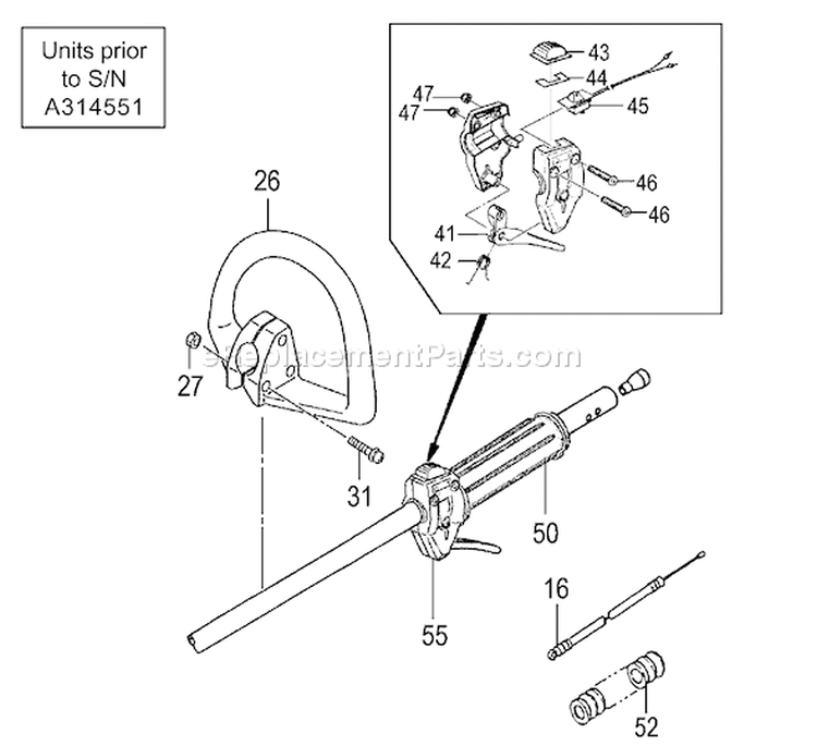 Page R Diagram and Parts List for TBC-230B  Tanaka Trimmer
