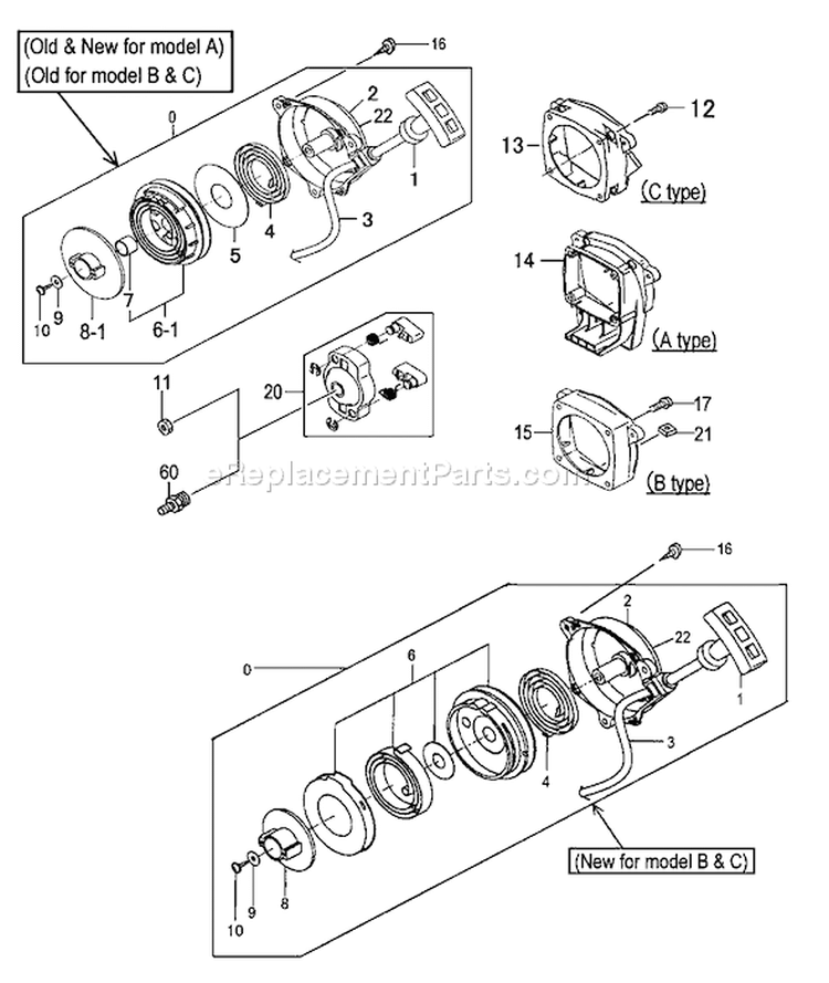 Page N Diagram and Parts List for TBC-230  Tanaka Trimmer