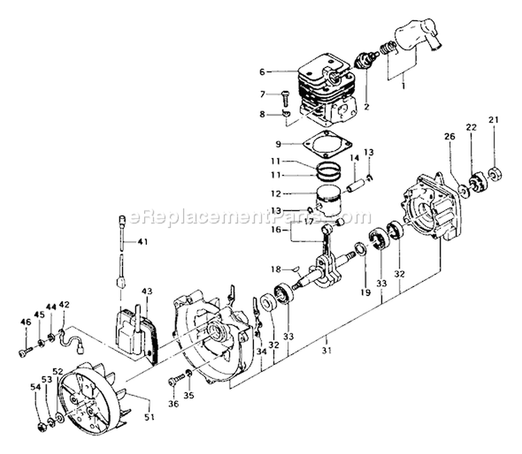 Page C Diagram and Parts List for TBC-240  Tanaka Trimmer