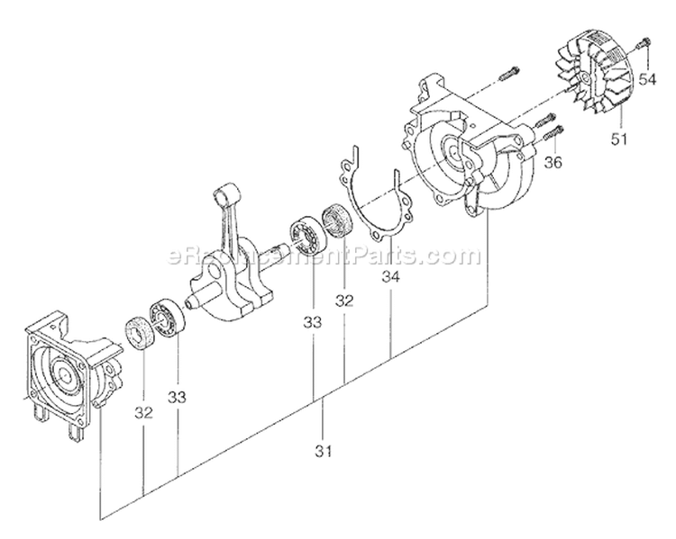 Page C Diagram and Parts List for TBC-2501H C263177 - C263752 Tanaka Trimmer