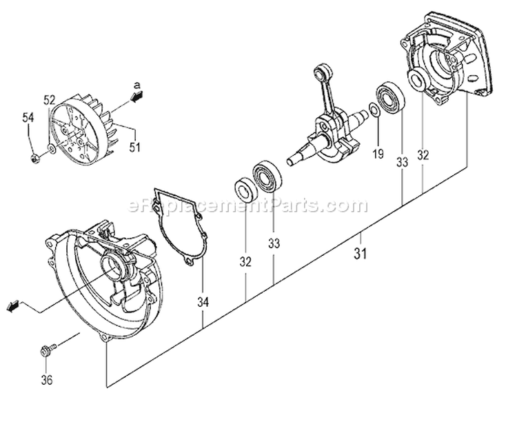 Page C Diagram and Parts List for TBC-250SF  Tanaka Trimmer