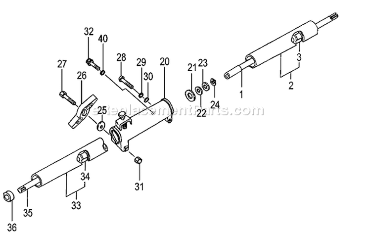 Page G Diagram and Parts List for TBC-250SF  Tanaka Trimmer