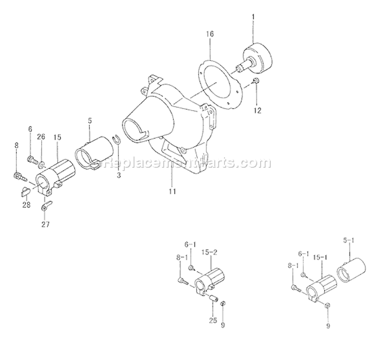 Page D Diagram and Parts List for TBC-250  Tanaka Trimmer