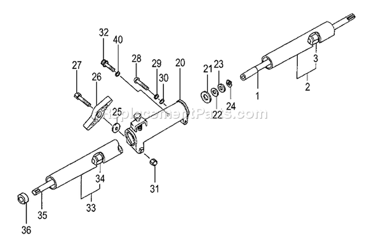 Page J Diagram and Parts List for TBC-255SFK  Tanaka Trimmer
