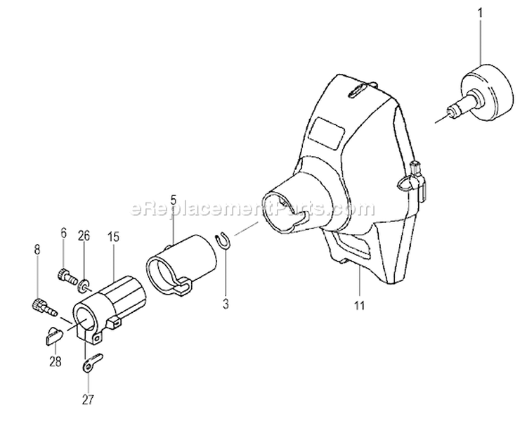 Page L Diagram and Parts List for TBC-255SFK  Tanaka Trimmer