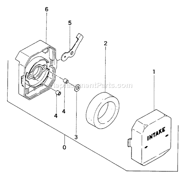 Page A Diagram and Parts List for TBC-262  Tanaka Trimmer