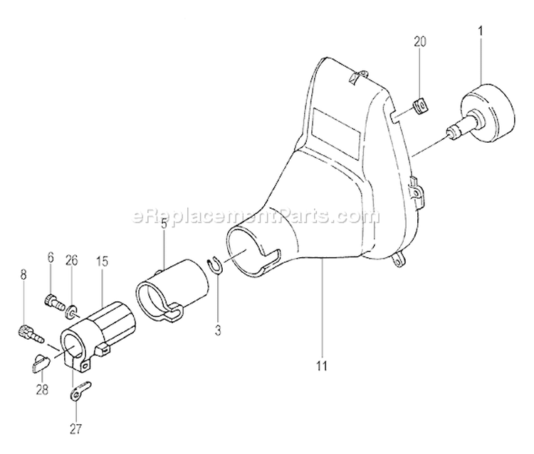 Page F Diagram and Parts List for TBC-270PND  Tanaka Trimmer