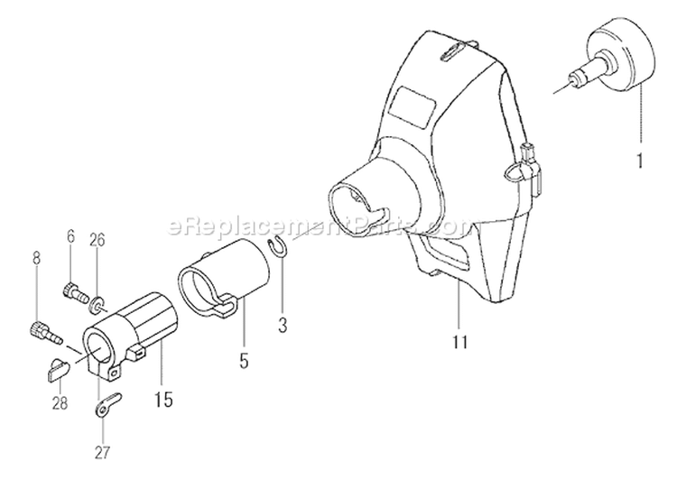 Page G Diagram and Parts List for TBC-280PF  Tanaka Trimmer