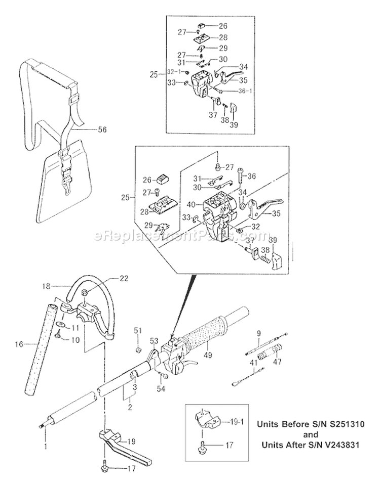 Page J Diagram and Parts List for TBC-3010  Tanaka Trimmer