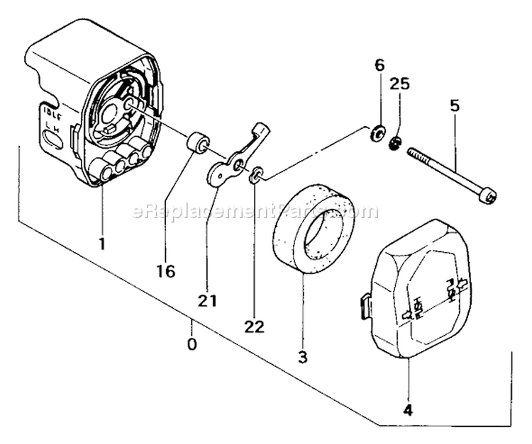 Page A Diagram and Parts List for TBC-325  Tanaka Trimmer