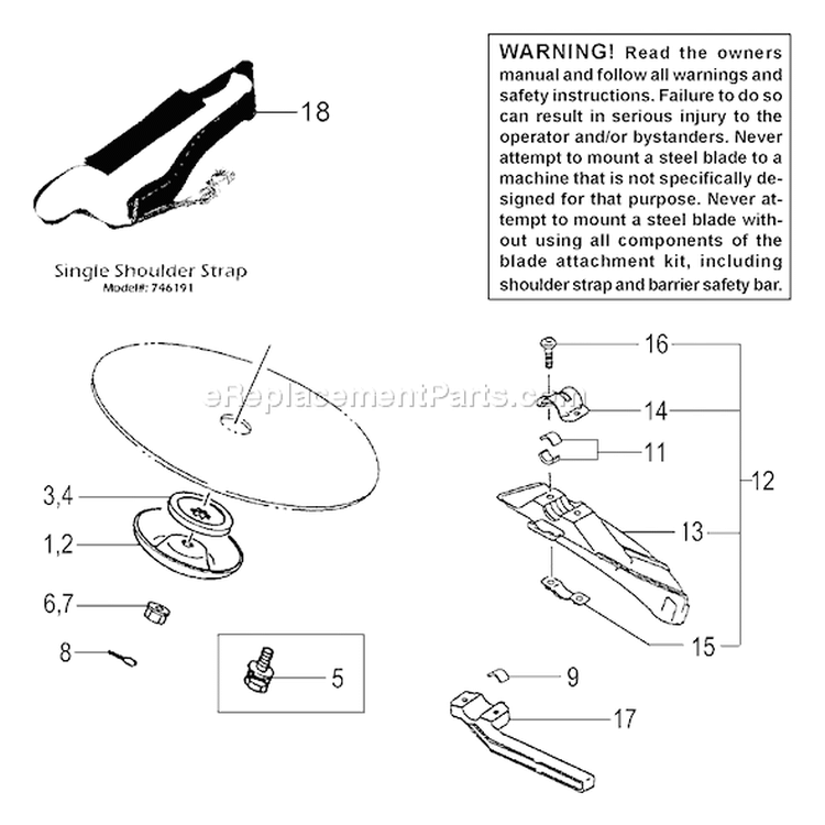 Page A Diagram and Parts List for TBC-340  Tanaka Trimmer