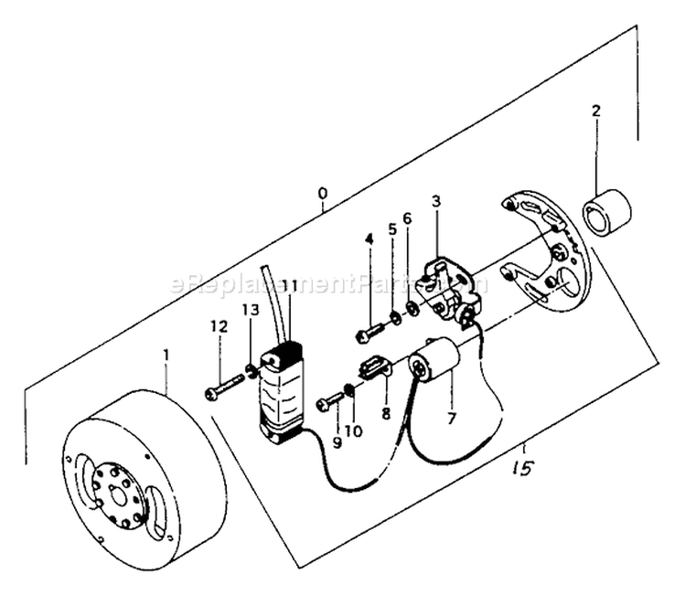 Page H Diagram and Parts List for TBC-373  Tanaka Trimmer